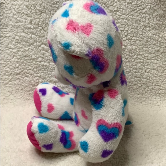 Build A Bear Workshop Hearts And Hugs Pink and Blue Bear Stuffed Animal BABW - Picture 2 of 7